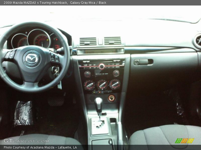 Galaxy Gray Mica / Black 2009 Mazda MAZDA3 s Touring Hatchback