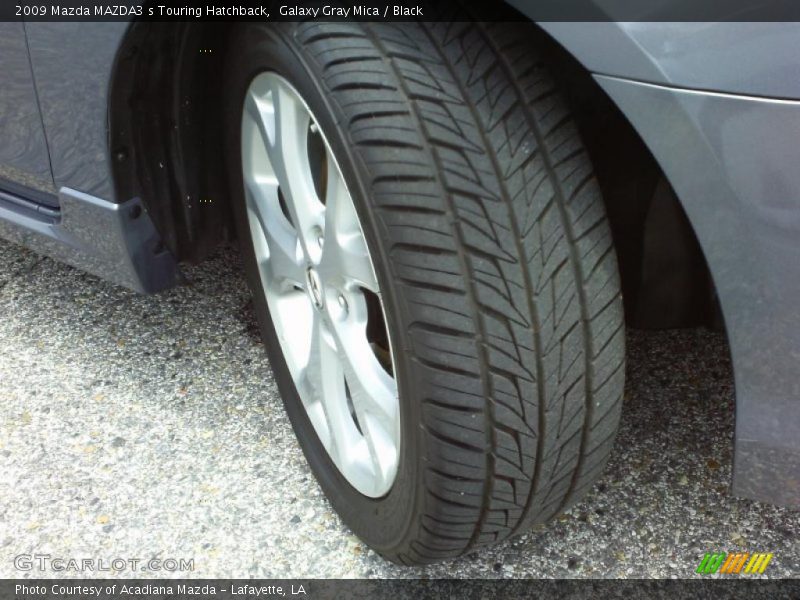 Galaxy Gray Mica / Black 2009 Mazda MAZDA3 s Touring Hatchback