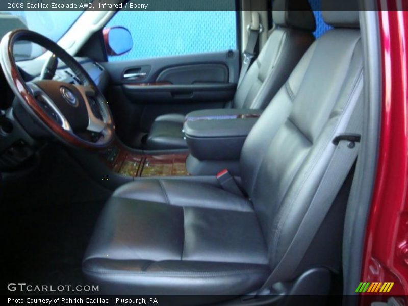 Infrared / Ebony 2008 Cadillac Escalade AWD