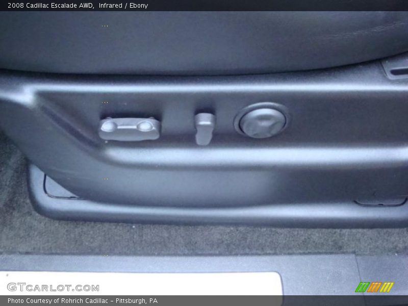 Infrared / Ebony 2008 Cadillac Escalade AWD