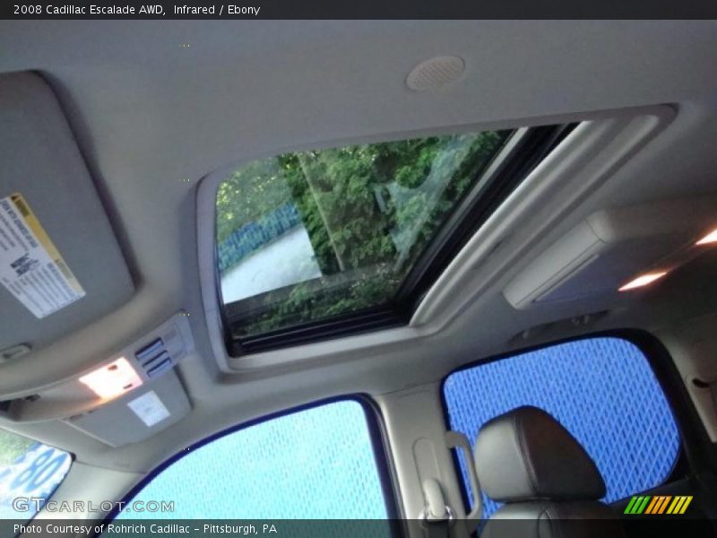 Infrared / Ebony 2008 Cadillac Escalade AWD