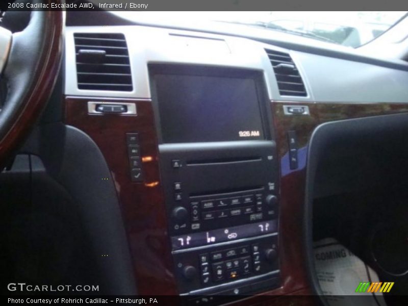 Infrared / Ebony 2008 Cadillac Escalade AWD