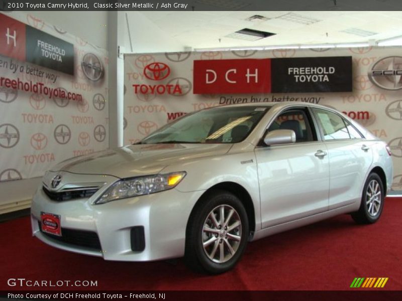 Classic Silver Metallic / Ash Gray 2010 Toyota Camry Hybrid