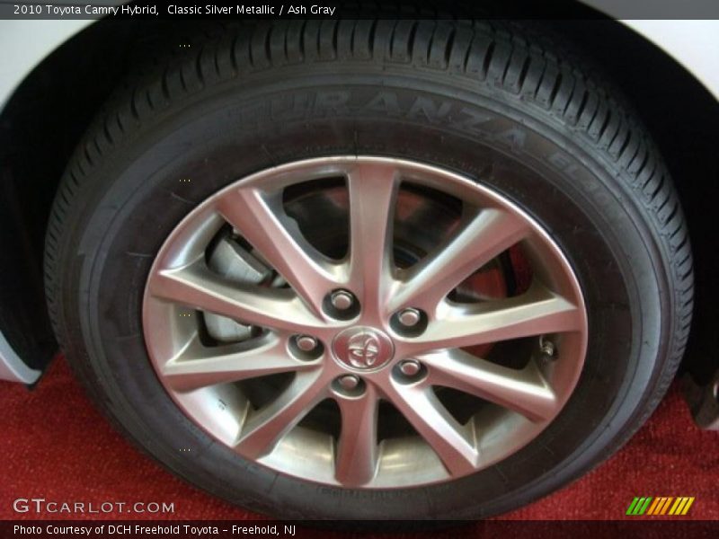 Classic Silver Metallic / Ash Gray 2010 Toyota Camry Hybrid