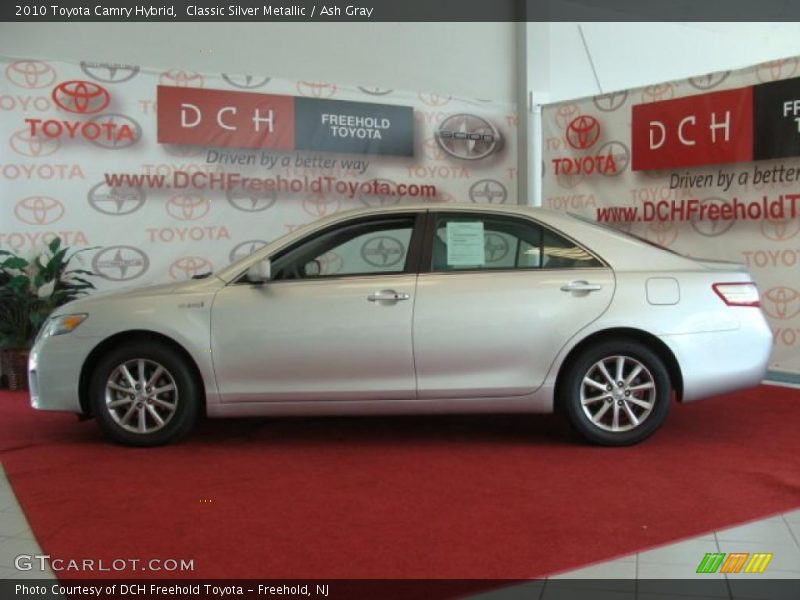 Classic Silver Metallic / Ash Gray 2010 Toyota Camry Hybrid