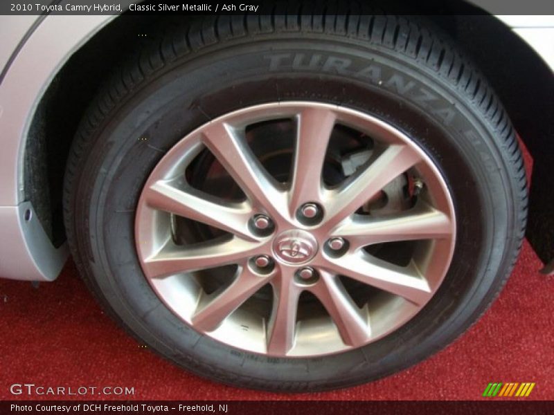 Classic Silver Metallic / Ash Gray 2010 Toyota Camry Hybrid