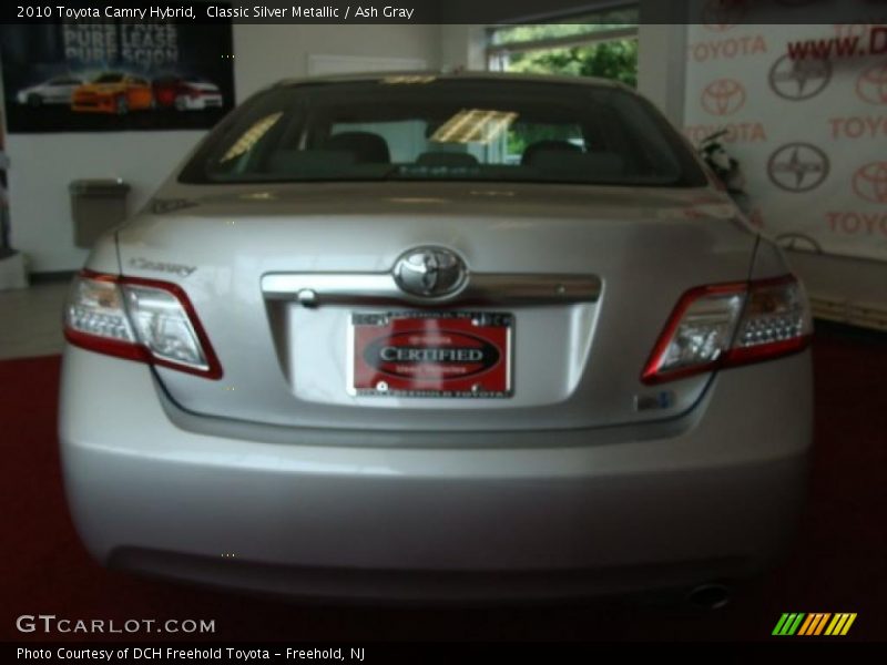 Classic Silver Metallic / Ash Gray 2010 Toyota Camry Hybrid