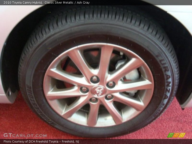 Classic Silver Metallic / Ash Gray 2010 Toyota Camry Hybrid