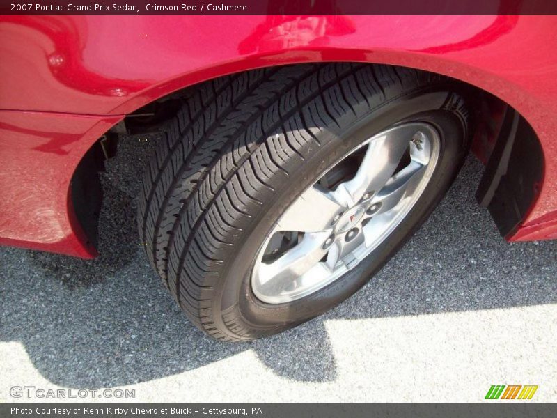 Crimson Red / Cashmere 2007 Pontiac Grand Prix Sedan