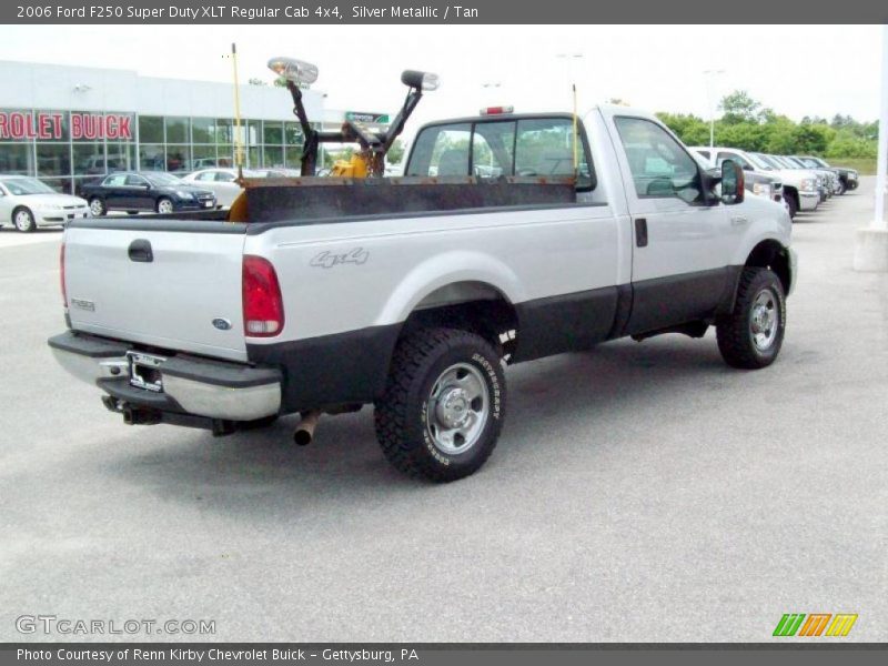 Silver Metallic / Tan 2006 Ford F250 Super Duty XLT Regular Cab 4x4