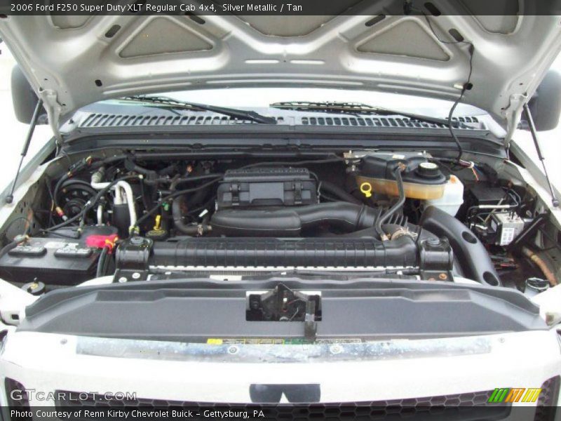 Silver Metallic / Tan 2006 Ford F250 Super Duty XLT Regular Cab 4x4