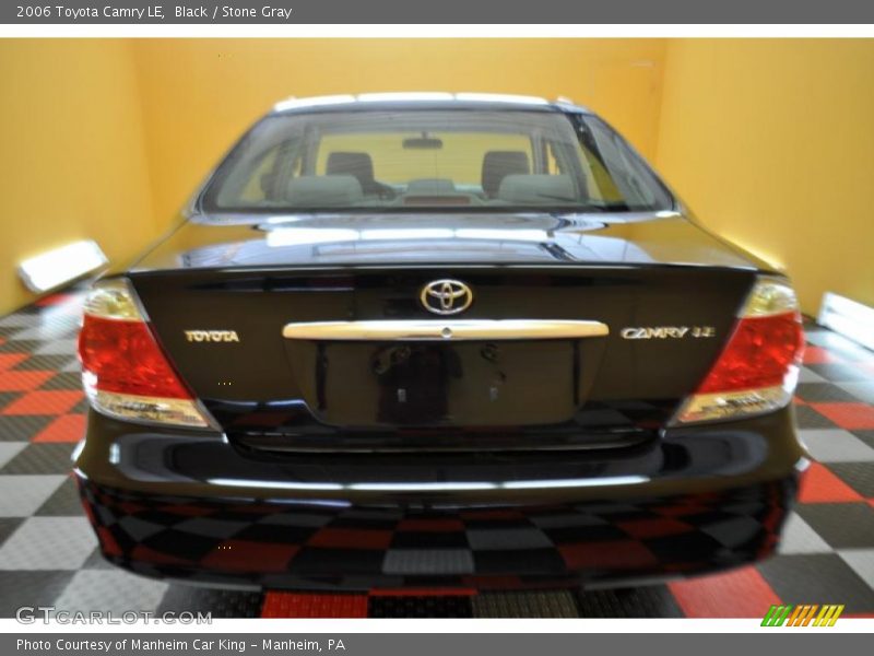 Black / Stone Gray 2006 Toyota Camry LE