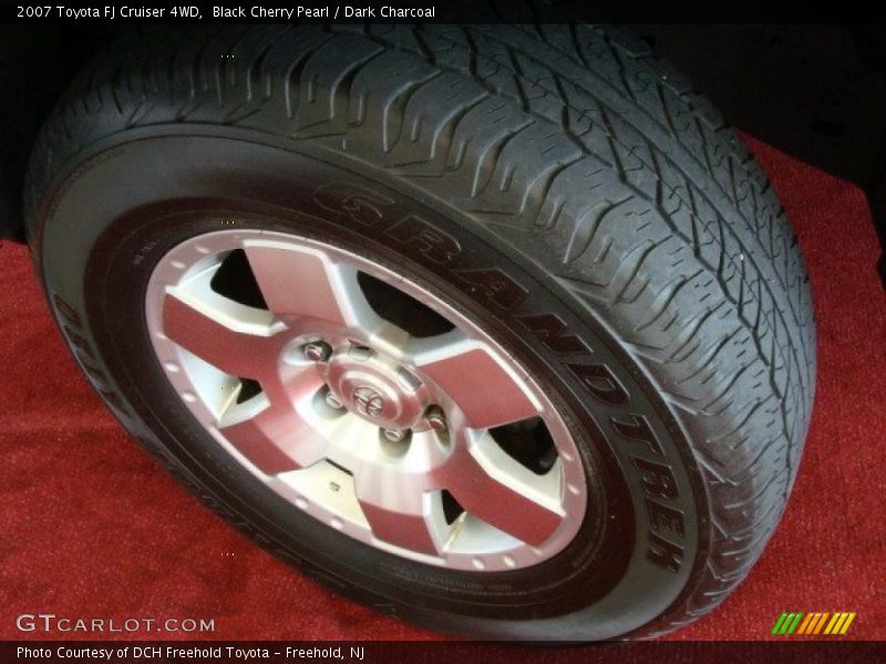 Black Cherry Pearl / Dark Charcoal 2007 Toyota FJ Cruiser 4WD