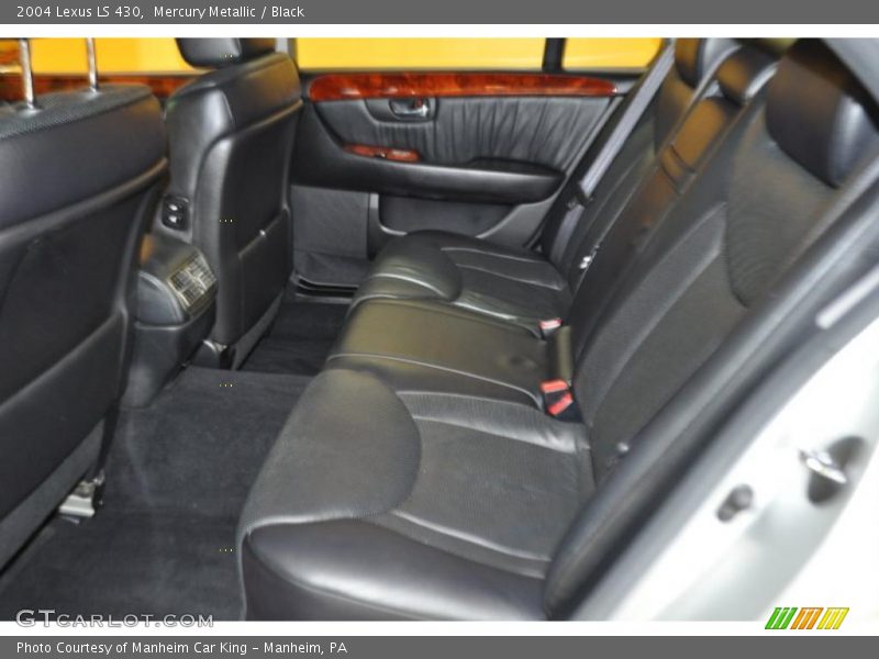 Mercury Metallic / Black 2004 Lexus LS 430