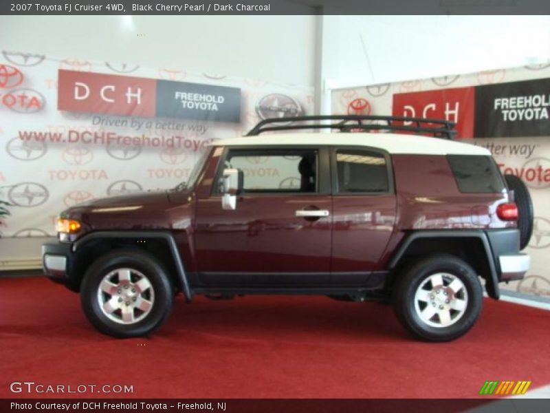 Black Cherry Pearl / Dark Charcoal 2007 Toyota FJ Cruiser 4WD