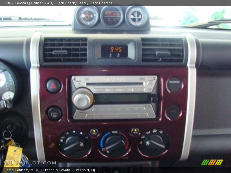 Black Cherry Pearl / Dark Charcoal 2007 Toyota FJ Cruiser 4WD