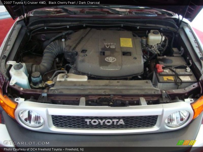 Black Cherry Pearl / Dark Charcoal 2007 Toyota FJ Cruiser 4WD