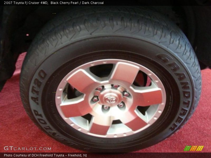 Black Cherry Pearl / Dark Charcoal 2007 Toyota FJ Cruiser 4WD