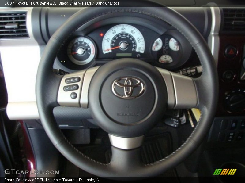 Black Cherry Pearl / Dark Charcoal 2007 Toyota FJ Cruiser 4WD