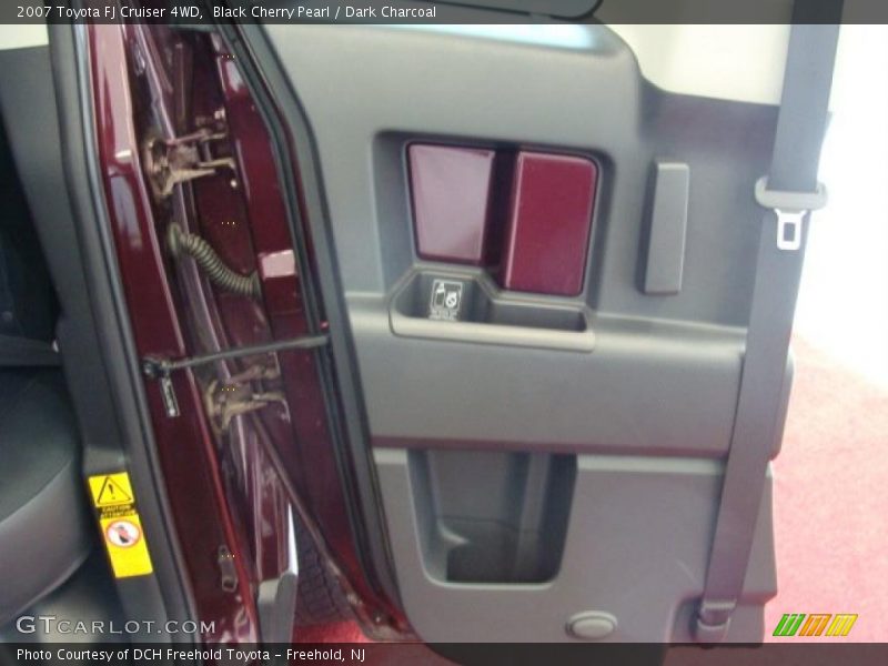 Black Cherry Pearl / Dark Charcoal 2007 Toyota FJ Cruiser 4WD