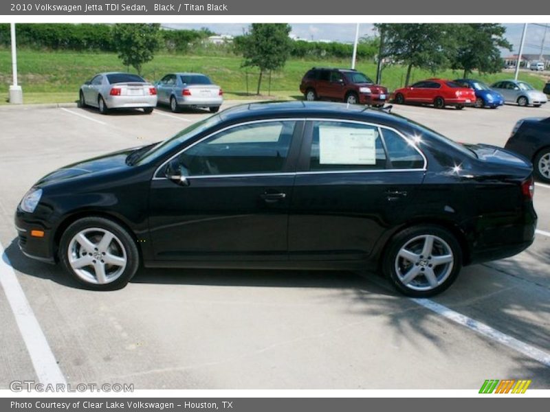 Black / Titan Black 2010 Volkswagen Jetta TDI Sedan