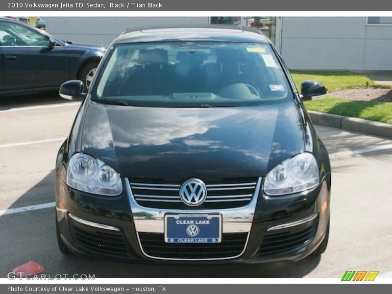 Black / Titan Black 2010 Volkswagen Jetta TDI Sedan