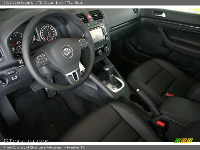 Black / Titan Black 2010 Volkswagen Jetta TDI Sedan