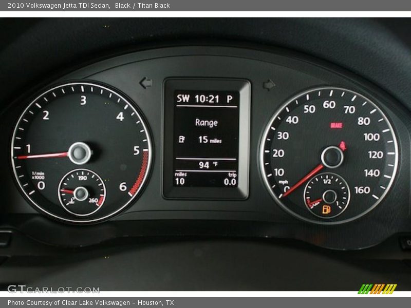 Black / Titan Black 2010 Volkswagen Jetta TDI Sedan