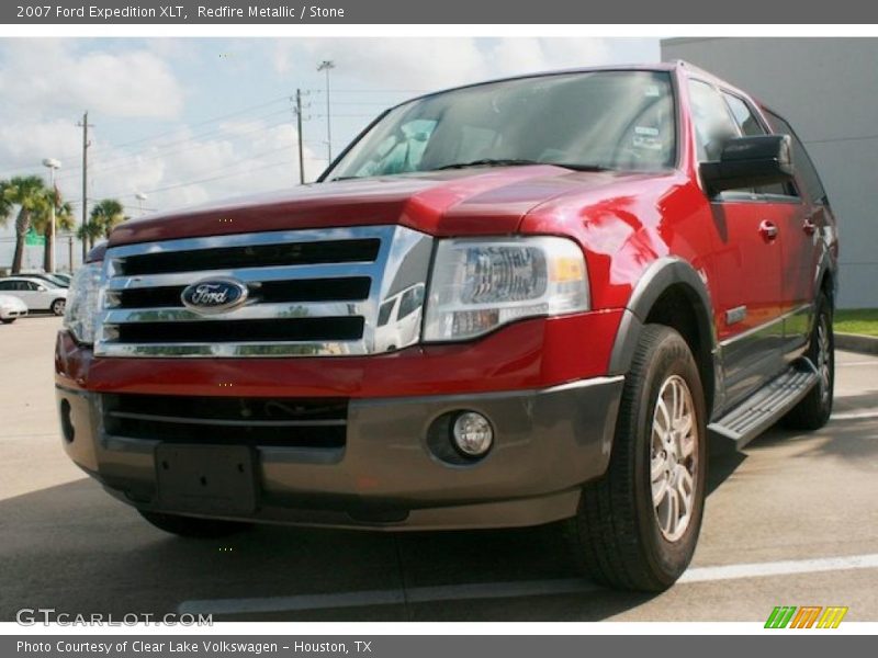 Redfire Metallic / Stone 2007 Ford Expedition XLT