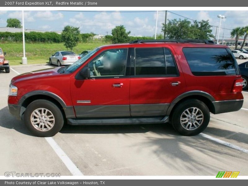 Redfire Metallic / Stone 2007 Ford Expedition XLT