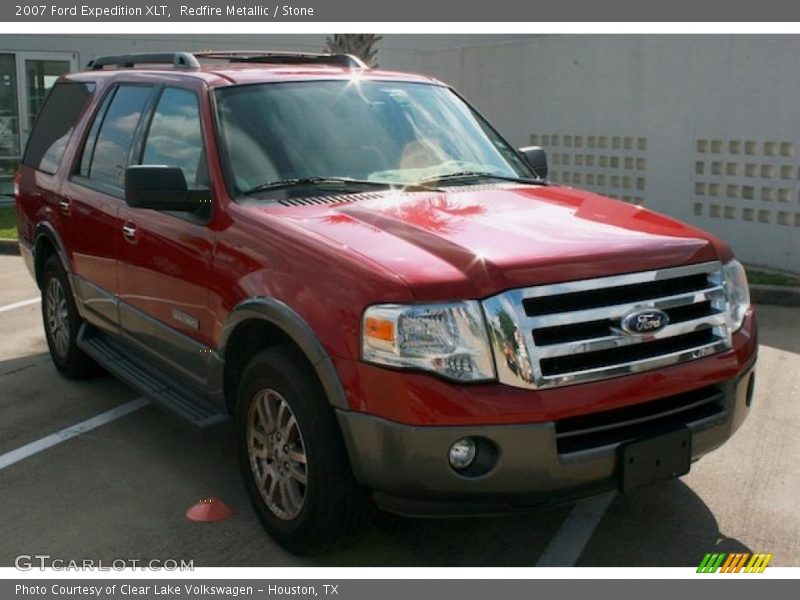 Redfire Metallic / Stone 2007 Ford Expedition XLT