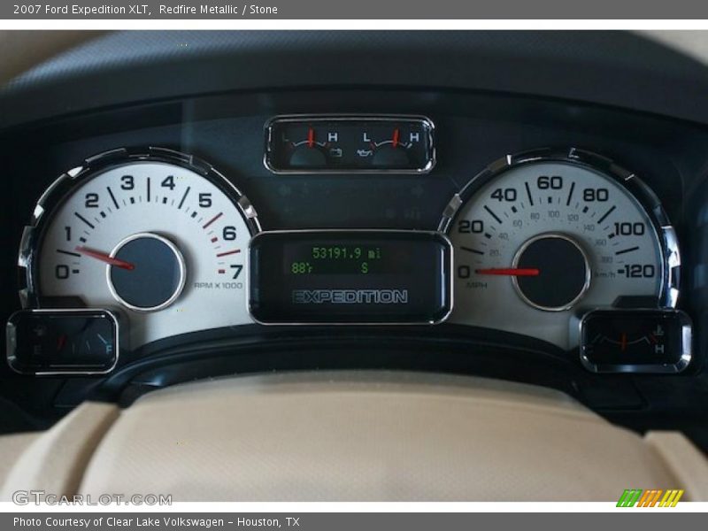 Redfire Metallic / Stone 2007 Ford Expedition XLT