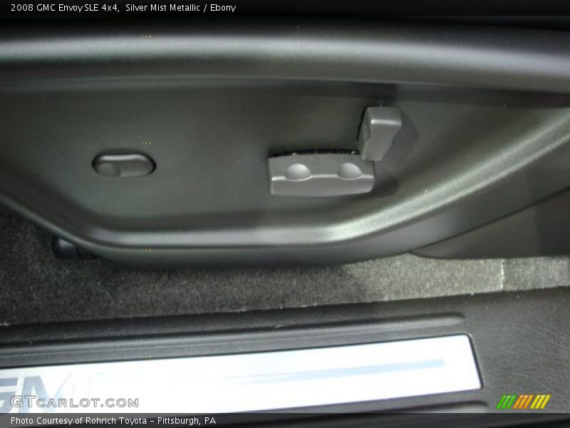 Silver Mist Metallic / Ebony 2008 GMC Envoy SLE 4x4