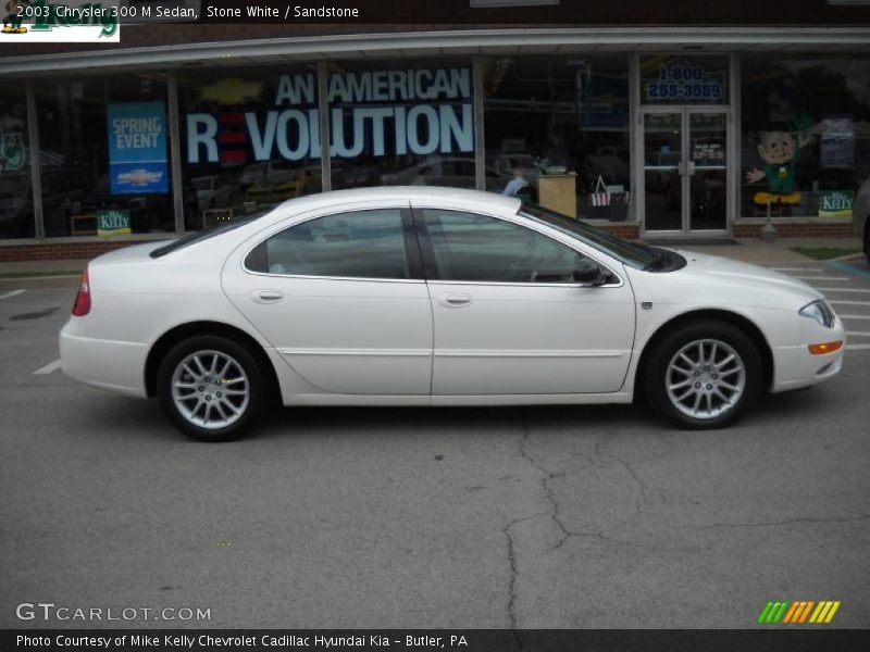Stone White / Sandstone 2003 Chrysler 300 M Sedan