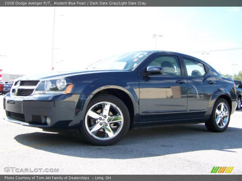 Modern Blue Pearl / Dark Slate Gray/Light Slate Gray 2008 Dodge Avenger R/T