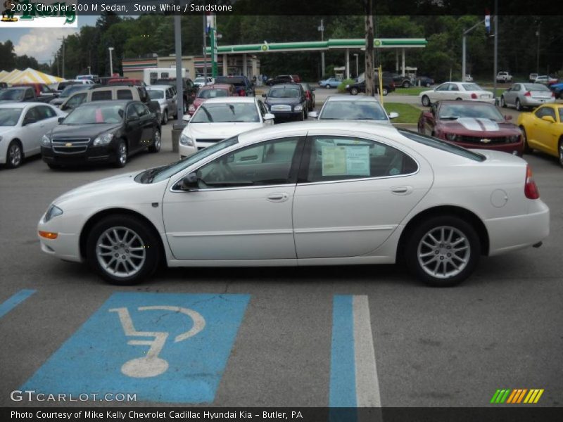 Stone White / Sandstone 2003 Chrysler 300 M Sedan