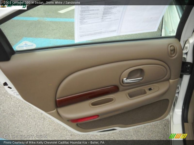 Stone White / Sandstone 2003 Chrysler 300 M Sedan