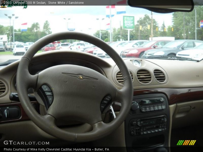 Stone White / Sandstone 2003 Chrysler 300 M Sedan