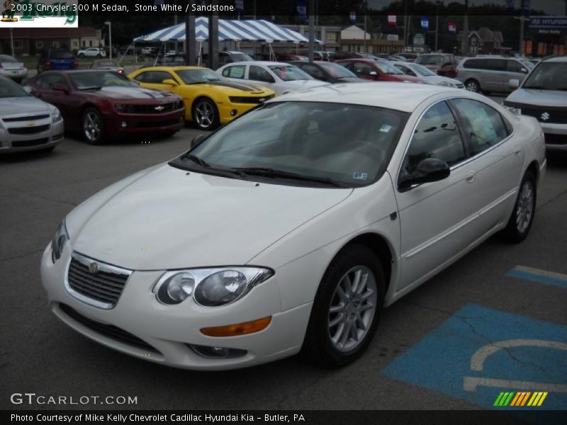 Stone White / Sandstone 2003 Chrysler 300 M Sedan