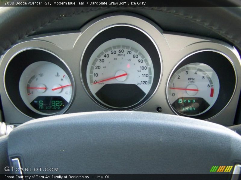 Modern Blue Pearl / Dark Slate Gray/Light Slate Gray 2008 Dodge Avenger R/T