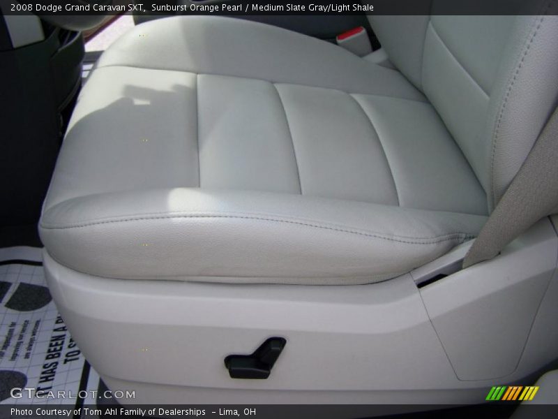 Sunburst Orange Pearl / Medium Slate Gray/Light Shale 2008 Dodge Grand Caravan SXT