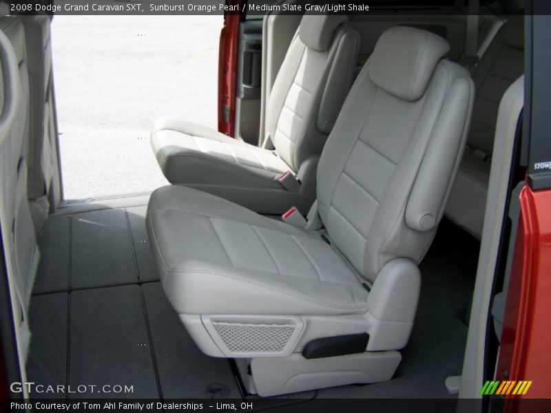 Sunburst Orange Pearl / Medium Slate Gray/Light Shale 2008 Dodge Grand Caravan SXT
