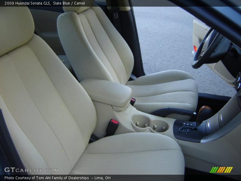 Slate Blue / Camel 2009 Hyundai Sonata GLS