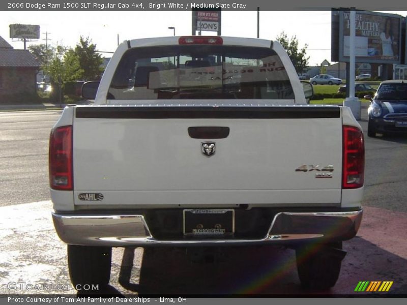 Bright White / Medium Slate Gray 2006 Dodge Ram 1500 SLT Regular Cab 4x4