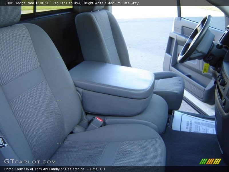 Bright White / Medium Slate Gray 2006 Dodge Ram 1500 SLT Regular Cab 4x4