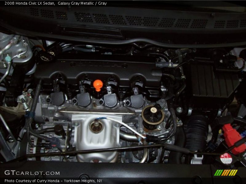 Galaxy Gray Metallic / Gray 2008 Honda Civic LX Sedan