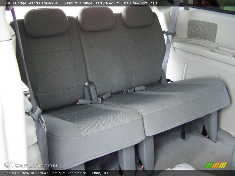 Sunburst Orange Pearl / Medium Slate Gray/Light Shale 2008 Dodge Grand Caravan SXT