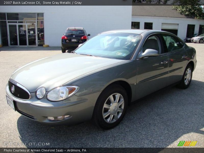 Stone Gray Metallic / Gray 2007 Buick LaCrosse CX