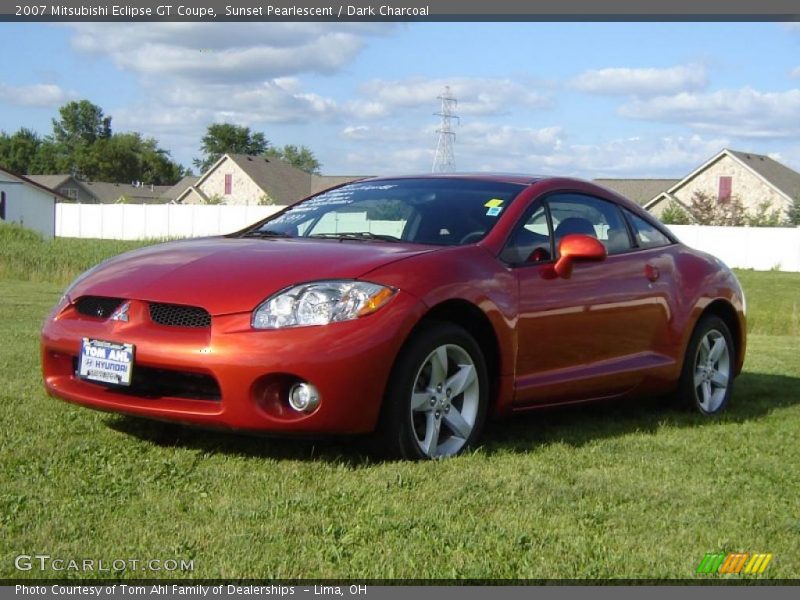 Sunset Pearlescent / Dark Charcoal 2007 Mitsubishi Eclipse GT Coupe