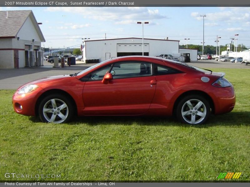 Sunset Pearlescent / Dark Charcoal 2007 Mitsubishi Eclipse GT Coupe